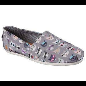 Sketchers BOBS for Cats Memory Foam Slip On Shoes